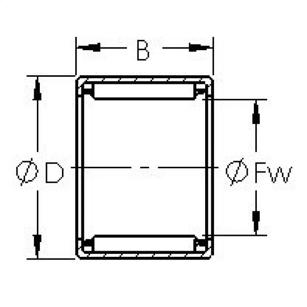 підшипник SCE67 AST #1 image