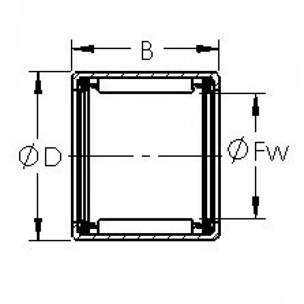 підшипник HK5024-2RS AST #1 image