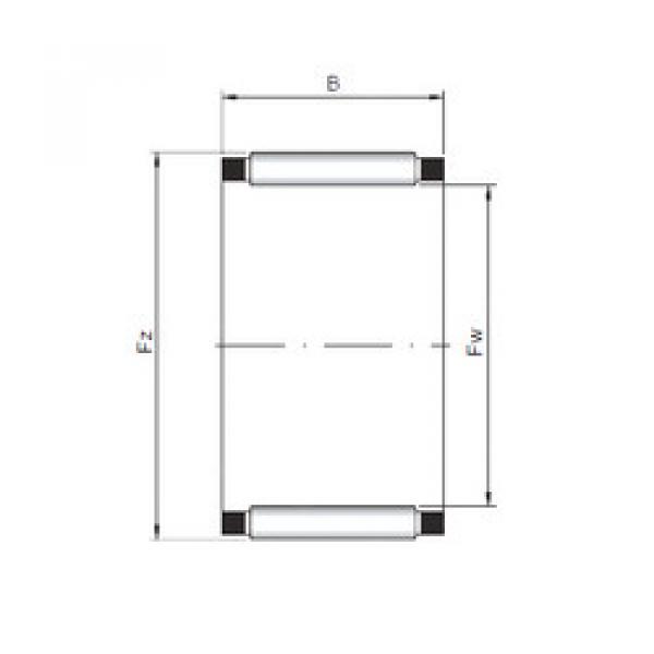 підшипник K08x11x10 CX #1 image