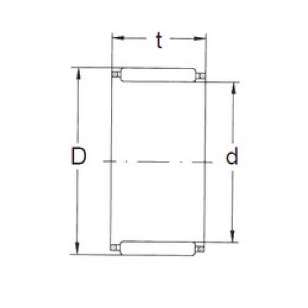 підшипник K14X20X12 FBJ #1 image