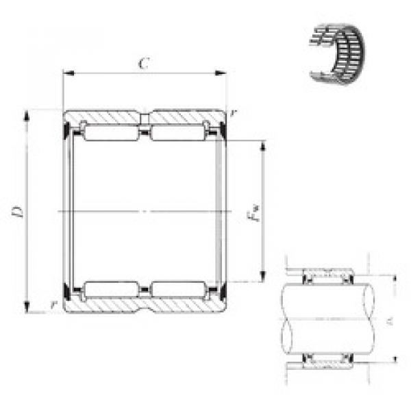 підшипник RNA 6919UU IKO #1 image