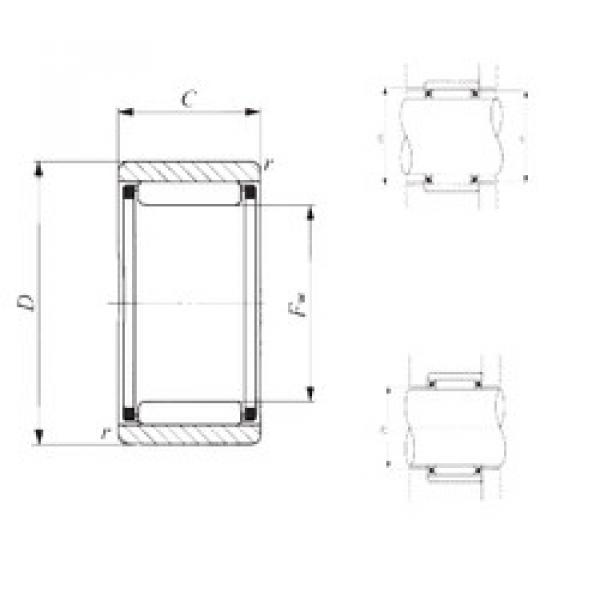 підшипник RNAF 7148N IKO #1 image