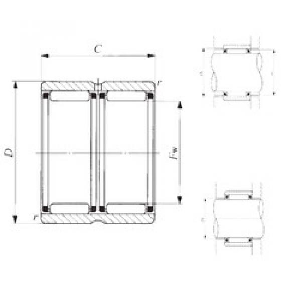 підшипник RNAFW 223532 IKO #1 image