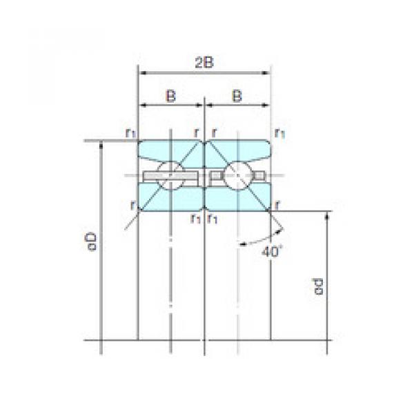 підшипник 60TBH10DB NACHI #1 image