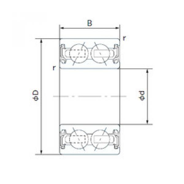 підшипник 45BG07S5G-2DL NACHI #1 image