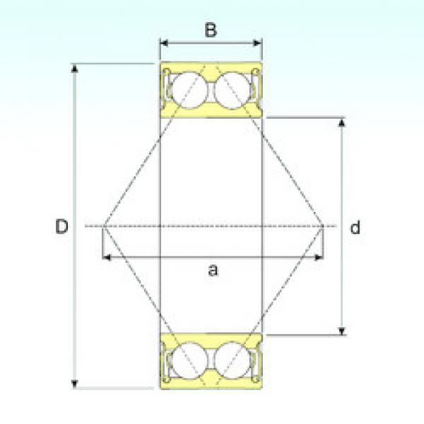 підшипник 3306-2RS ISB #1 image