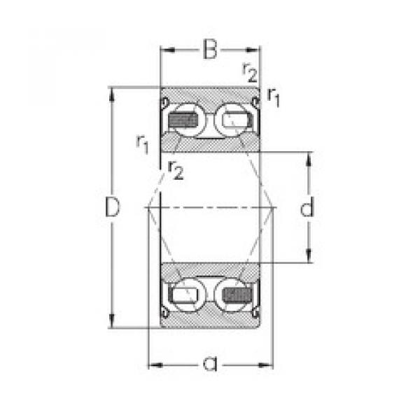 підшипник 3206-B-2Z-TV NKE #1 image