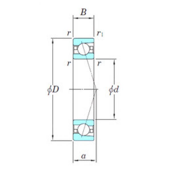 підшипник 3NCHAC015C KOYO #1 image