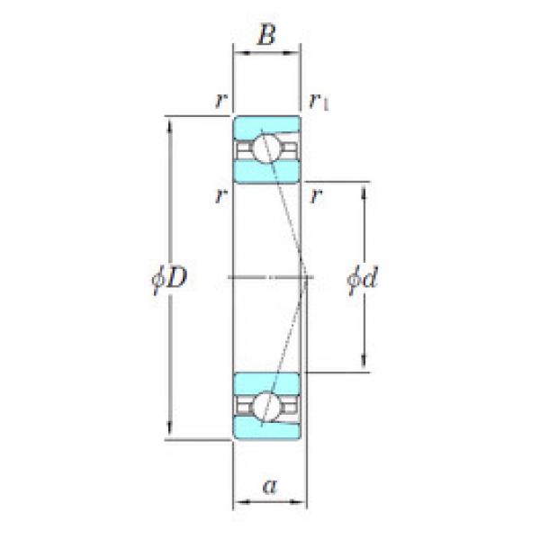 підшипник 3NCHAC902C KOYO #1 image