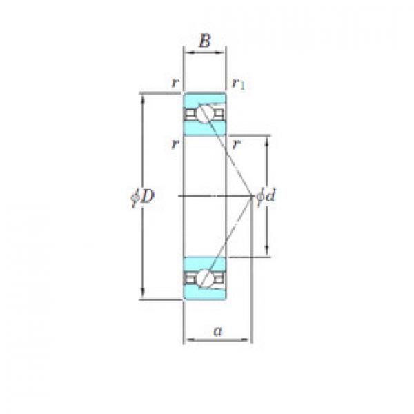 підшипник 3NCHAR912 KOYO #1 image