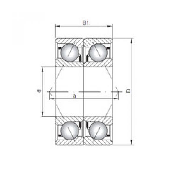 підшипник 7010 CDB ISO #1 image