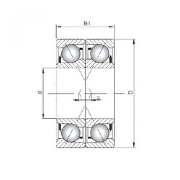 підшипник 7010 BDF ISO #1 image