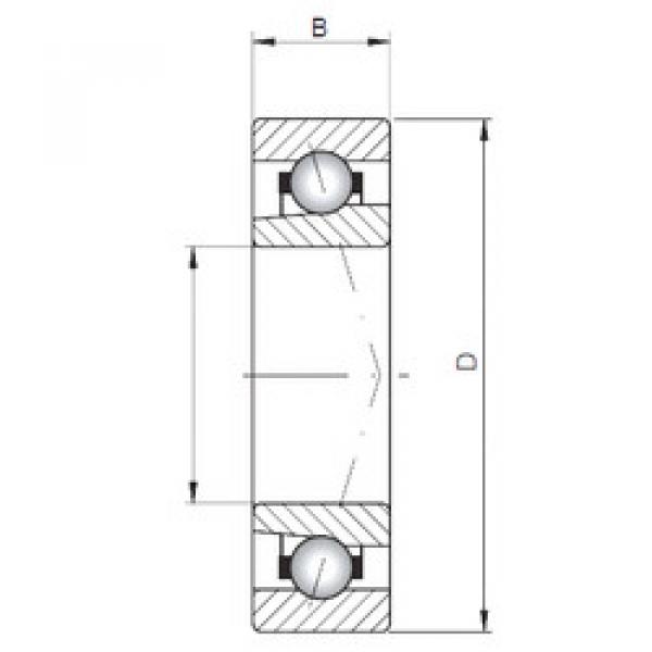 підшипник 7008 ATBP4 CX #1 image