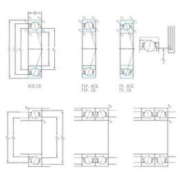 підшипник 7012 CB/HCP4A SKF #1 image