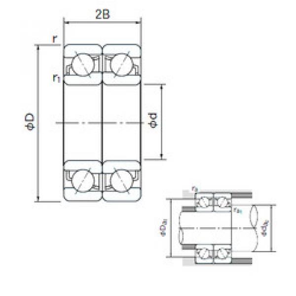 підшипник 7001DF NACHI #1 image