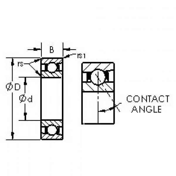 підшипник 7024AC AST #1 image