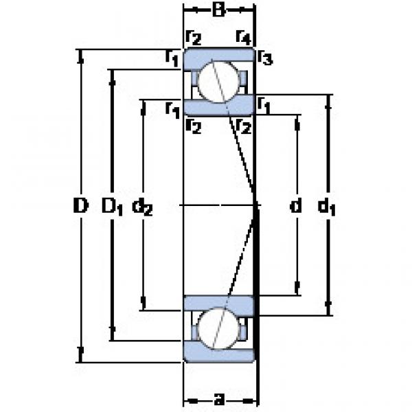 підшипник 71901 CE/P4A SKF #1 image