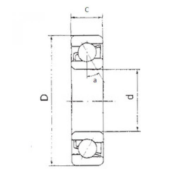 підшипник 7317B FBJ #1 image