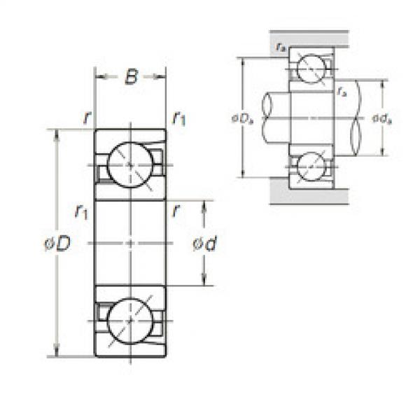 підшипник 7207BEA NSK #1 image