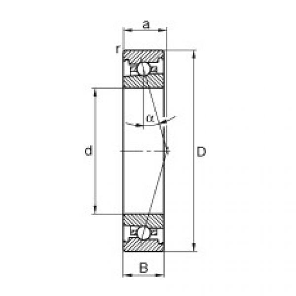 підшипник HS7022-C-T-P4S FAG #1 image