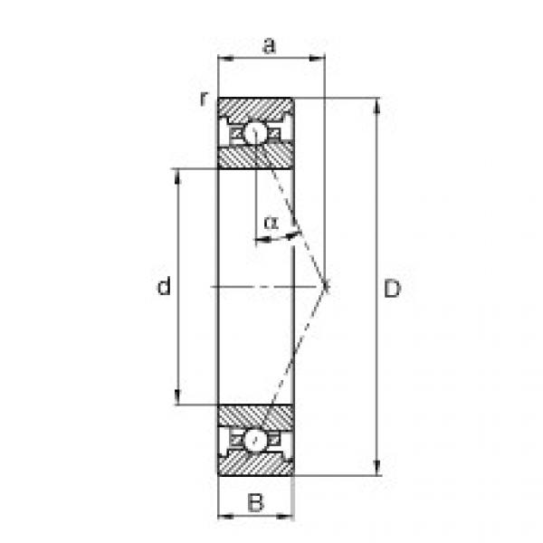 підшипник HS71907-E-T-P4S FAG #1 image