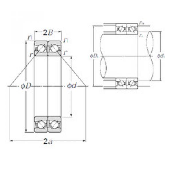 підшипник HTA010DB NTN #1 image