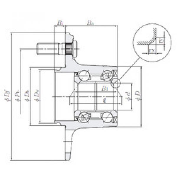 підшипник HUB181-29 NTN #1 image