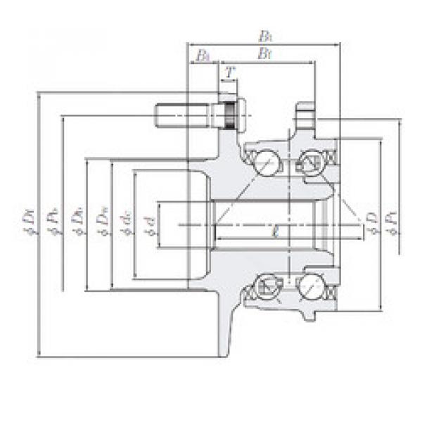 підшипник HUB012T-1 NTN #1 image