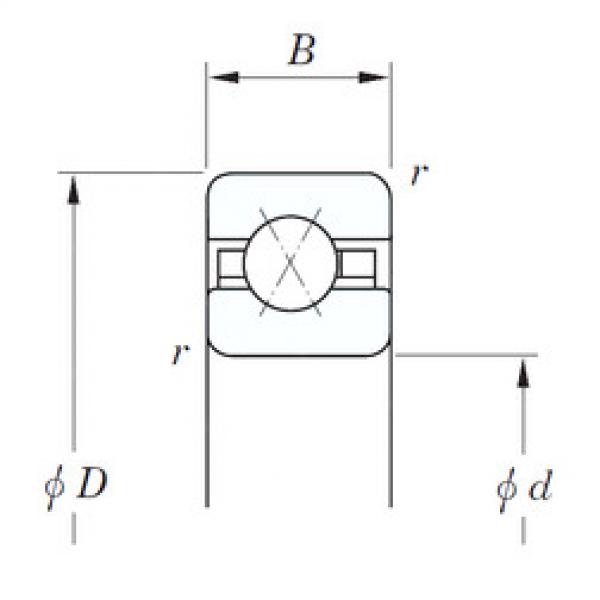 підшипник KBX025 KOYO #1 image