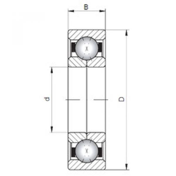 підшипник QJ1292 ISO #1 image