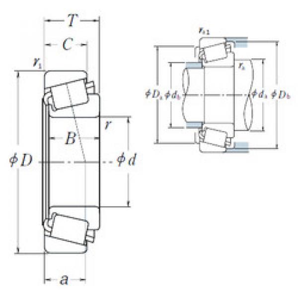 підшипник 645/633 NSK #1 image