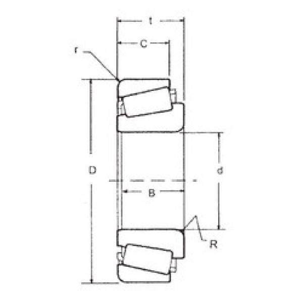 підшипник HM516442/HM516410 FBJ #1 image