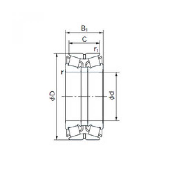 підшипник 55KBE02 NACHI #1 image