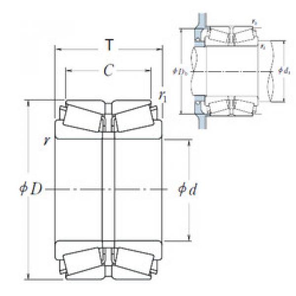 підшипник 240KBE031+L NSK #1 image