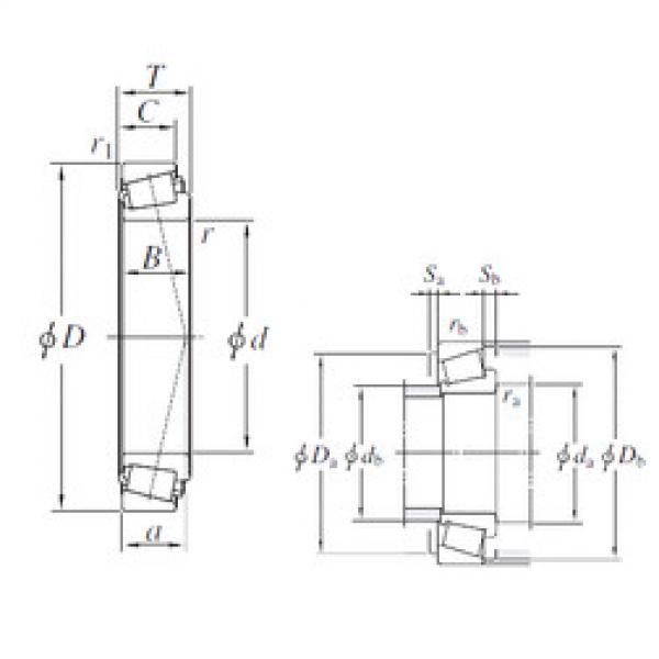 підшипник LM654649/LM654610 KOYO #1 image