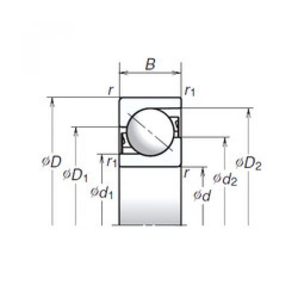 підшипник 25TAC02AT85 NSK #1 image