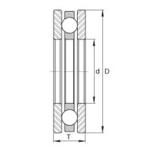 підшипник DL70 INA #1 image