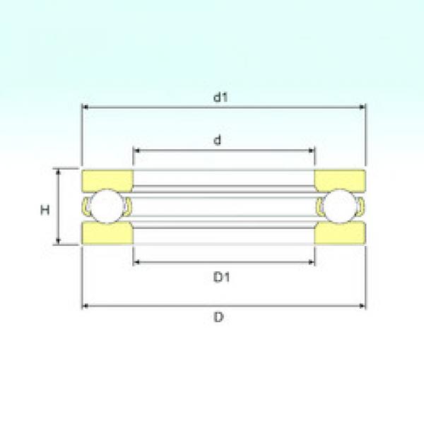 підшипник 591/1000/351395 ISB #1 image