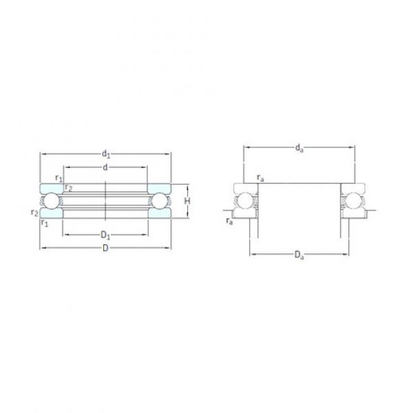 підшипник 51113 SKF #1 image