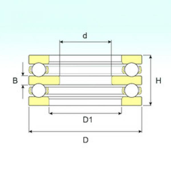 підшипник 52211 ISB #1 image