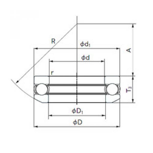 підшипник 53208 NACHI #1 image