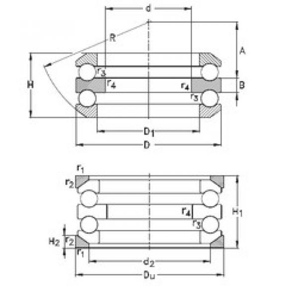 підшипник 54205+U205 NKE #1 image