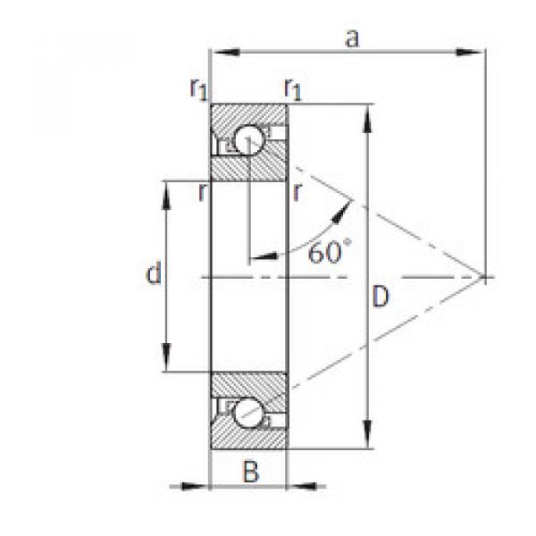 підшипник BSB035072-T FAG #1 image