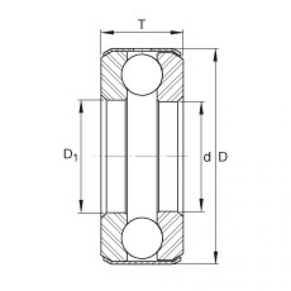 підшипник D12 INA #1 image