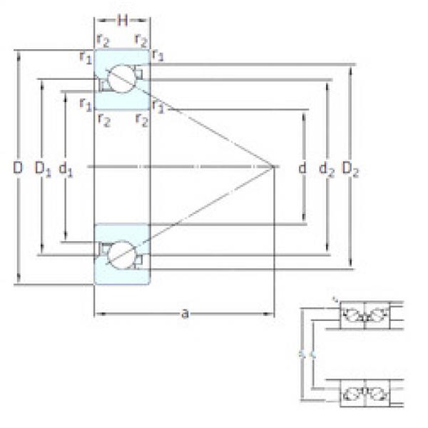 підшипник BS 225 7P62U SNFA #1 image