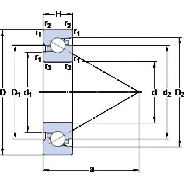 підшипник BSD 55100 C SKF #1 image