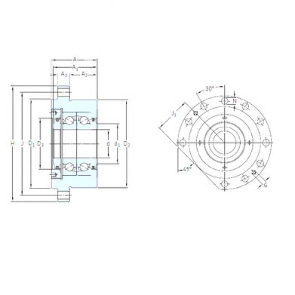 підшипник BSDU 230 FF SNFA #1 image