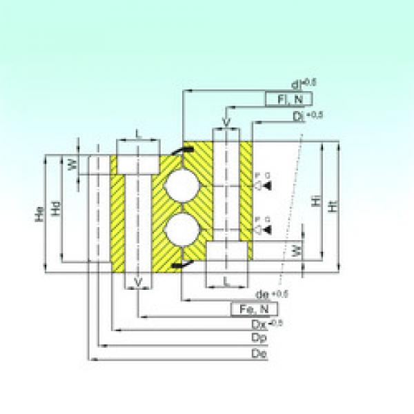 підшипник EB2.20.0752.200-1SPPN ISB #1 image