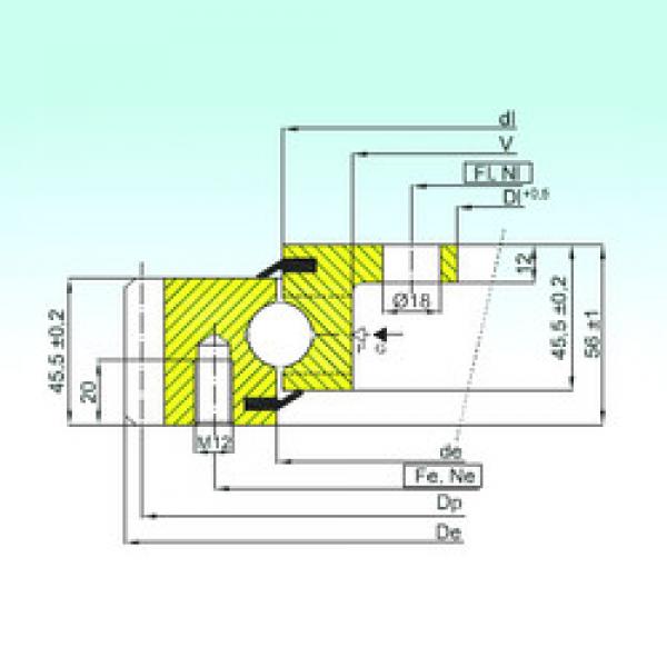 підшипник EBL.20.0644.200-1STPN ISB #1 image