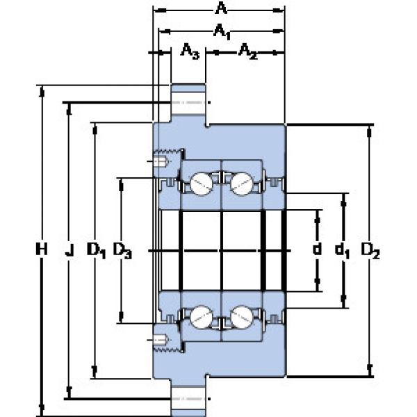 підшипник FBSA 205/DF SKF #1 image